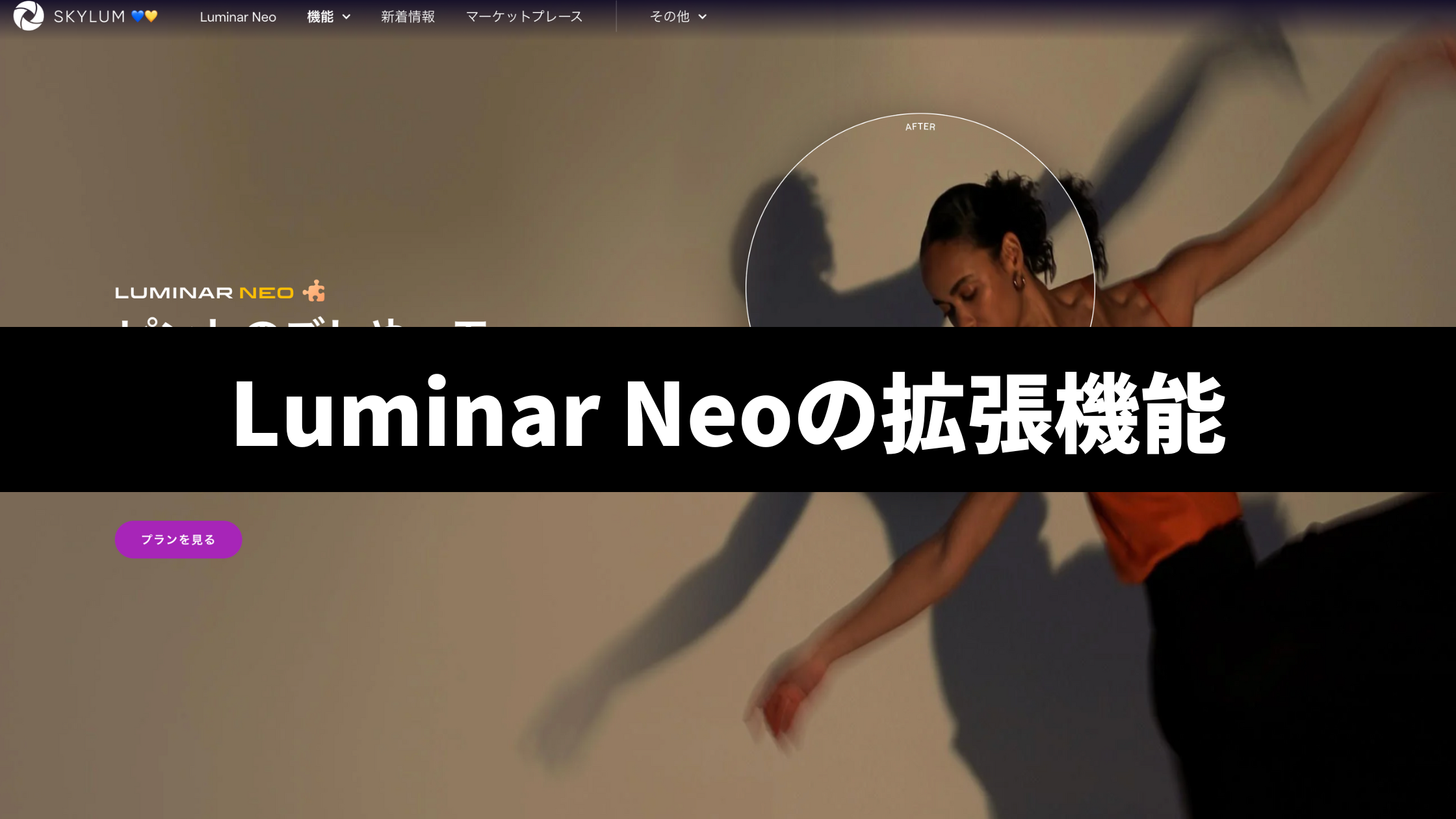 Luminar Neo 拡張機能